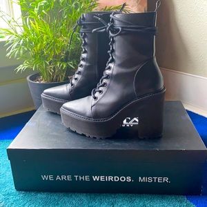 Killstar Salem City Boots [Black]